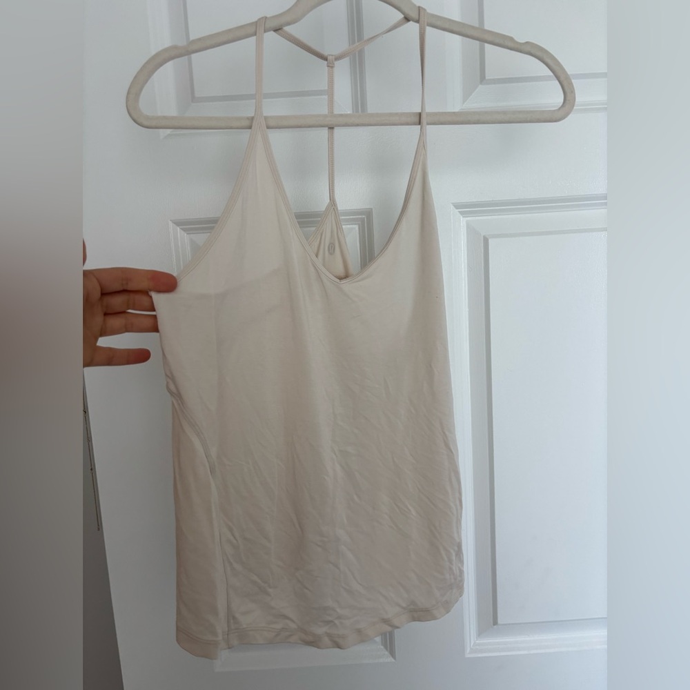 Lululemon Athletica Beige Tank Top